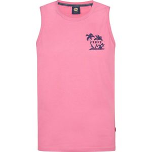 Petrol Industries - Heren Logo Singlet - Rood - 100% Katoen