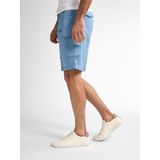 Petrol Industries - Jogging Short Finway - Blauw - Jogg Twill Cargoshort met Trekkoord