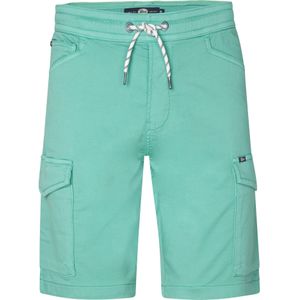 Petrol Industries Short - Korte Broek - Blauw - 97% Katoen, 3% Elastaan