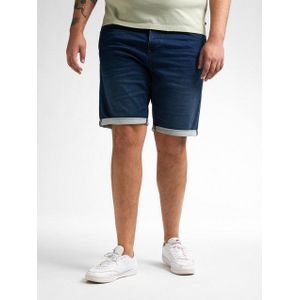 Petrol Industries - Jackson Stretch Denim Short - Blauw - Plus Size