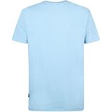 Petrol T-Shirt Viewcrest Melange Hellblau - Größe XXL