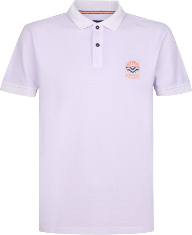 Petrol Industries Shirt 'Dune'  lichtlila / gemengde kleuren