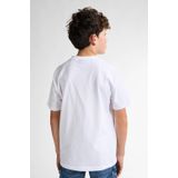 Petrol Industries - Artwork T-shirt Northbay - Wit - 100% Katoen - Korte Mouwen