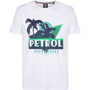 Petrol Industries - Artwork T-shirt - Wit