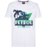 Petrol Industries - Artwork T-shirt - Wit