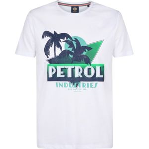 Petrol Industries - Artwork T-shirt - Wit