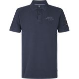 Petrol Industries - Heren Klassieke Polo - Blauw - 100% Katoen