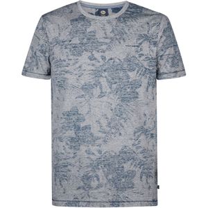 Petrol Industries - All-over Print T-shirt - Zwart - Katoen