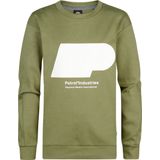 Petrol Industries - Artwork Sweater Harborview - Groen - Jongens