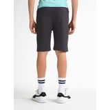 Petrol Industries - Jogging Short Capri - Zwart - Katoen - Steekzakken - Trekkoord