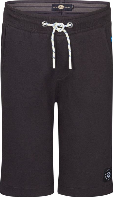 Petrol Industries - Jogging Short Capri - Zwart - Katoen - Steekzakken - Trekkoord