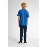 T-shirt - Korte Mouwen - Ronde Hals - Petrol Badge - 100% Katoen