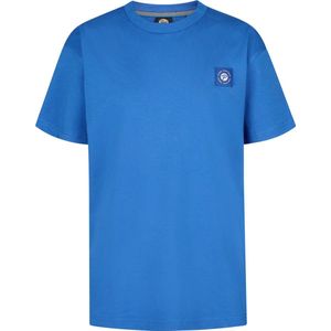 T-shirt - Korte Mouwen - Ronde Hals - Petrol Badge - 100% Katoen