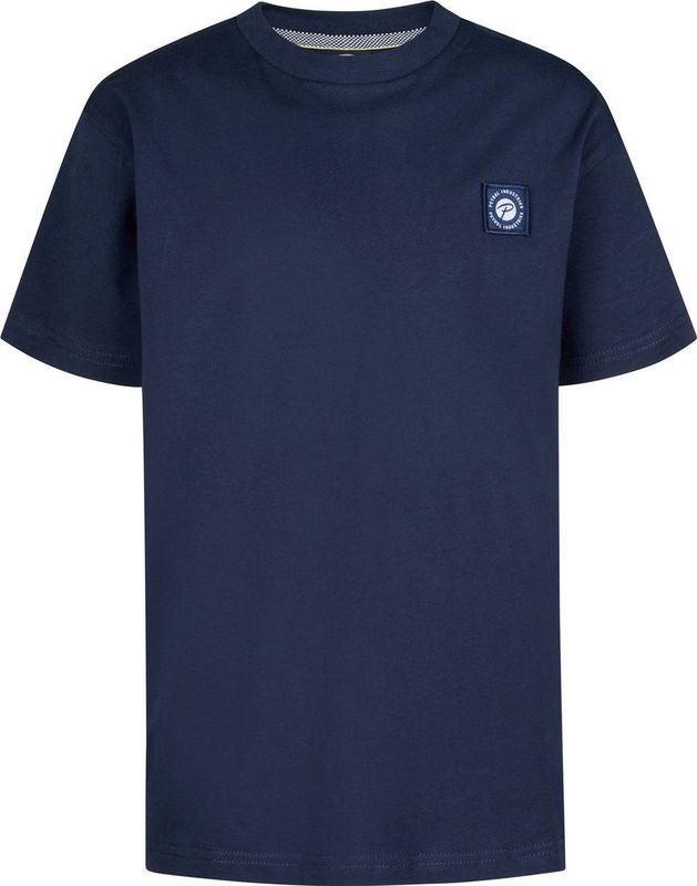 Petrol Industries - Seaview - T-shirt - Blauw - Korte Mouwen - Ronde Hals