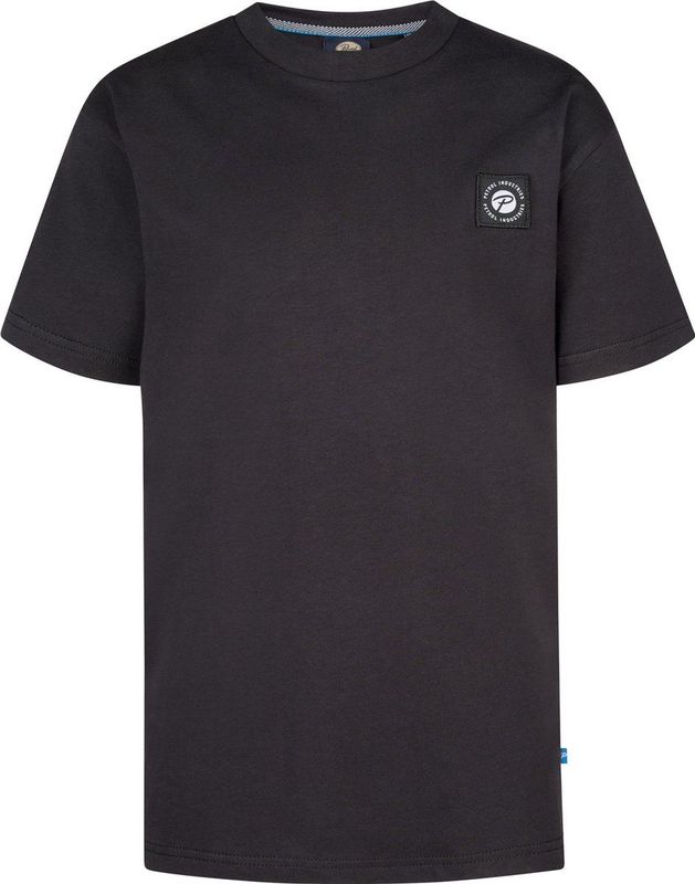 Petrol Industries - Seaview - T-shirt - Zwart - Korte Mouwen - Ronde Hals