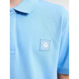 Poloshirt - Korte Mouwen - Katoen - Relaxed Fit - Petrol Badge