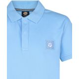 Poloshirt - Korte Mouwen - Katoen - Relaxed Fit - Petrol Badge