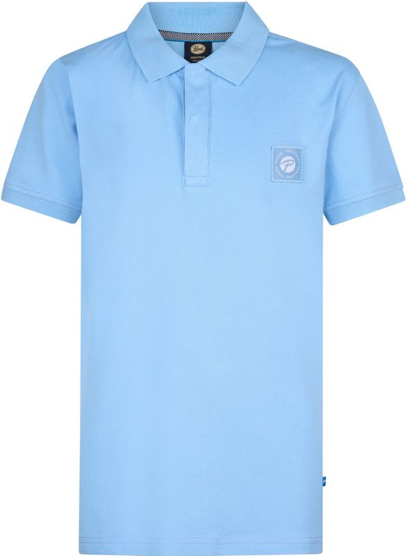 Poloshirt - Korte Mouwen - Katoen - Relaxed Fit - Petrol Badge