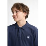 Petrol Industries - Klassieke Polo - Blauw - Korte Mouwen