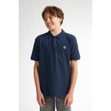 Petrol Industries - Klassieke Polo - Blauw - Korte Mouwen