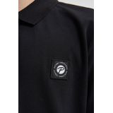 Petrol Industries - Klassieke Polo Flaming - Zwart - Poloshirts