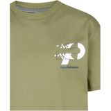 Petrol Industries - Artwork T-shirt - Groen - 100% Katoen - Korte Mouwen