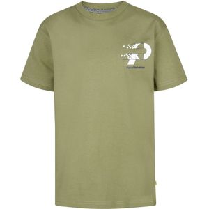 Petrol Industries - Artwork T-shirt - Groen - 100% Katoen - Korte Mouwen