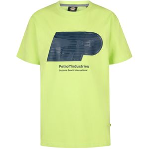 Petrol Industries - Artwork T-shirt - Geel - Jongens - Korte Mouwen