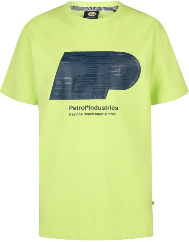 Petrol Industries - Artwork T-shirt - Geel - Jongens - Korte Mouwen