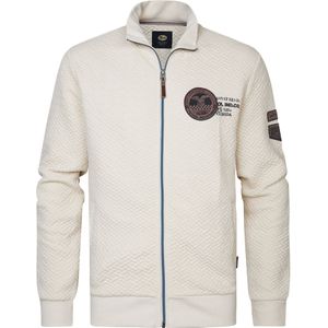 Vest - Petrol - 50% Polyester 47% Katoen 3% Elastaan - Regular Fit