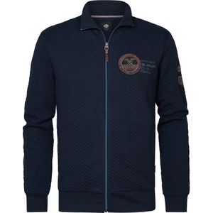 Petrol Industries - Heren Vest Cabana - Blauw - 50% Polyester, 47% Katoen, 3% Elastaan