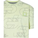 Petrol Industries - All-over Print T-shirt - Groen - 100% Katoen