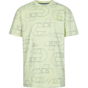 Petrol Industries - All-over Print T-shirt - Groen - 100% Katoen