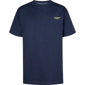 Petrol Industries - Backprint T-shirt Shoreline - Zwart - Katoen Elastaan Jersey