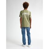 Petrol Industries - Chino Short Gables - Groen - 98% Katoen 2% Elastaan