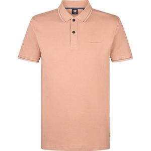 Petrol Industries - Klassieke Polo Aqua - Bruin - 100% Katoen