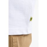 Petrol Industries - Backprint T-shirt - Wit - 100% Katoen - Korte Mouwen