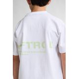Petrol Industries - Backprint T-shirt - Wit - 100% Katoen - Korte Mouwen