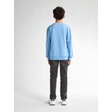 Sweater - Petrol-badge op de borst - Ronde Hals - Ribgebreide Boorden - 60% Katoen 40% Polyester