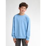 Sweater - Petrol-badge op de borst - Ronde Hals - Ribgebreide Boorden - 60% Katoen 40% Polyester