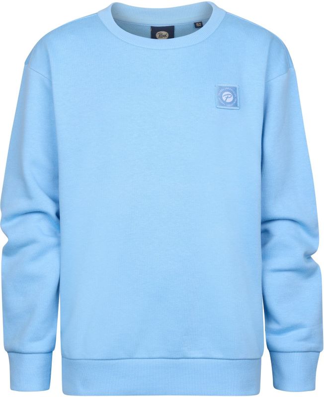 Sweater - Petrol-badge op de borst - Ronde Hals - Ribgebreide Boorden - 60% Katoen 40% Polyester