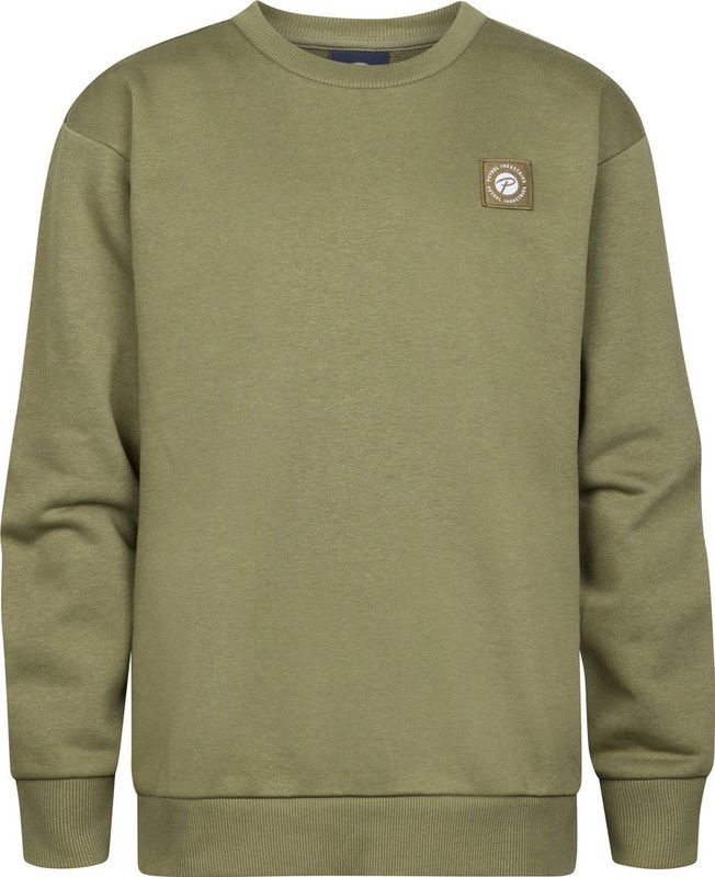 Petrol Industries - Jongens Logo Sweater - Groen