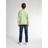 Petrol Industries - Jongens Logo Sweater - Groen - Katoenmix