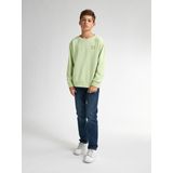 Petrol Industries - Jongens Logo Sweater - Groen - Katoenmix