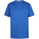 T-shirt - Korte Mouwen - Ronde Hals - Petrol - 100% Katoen