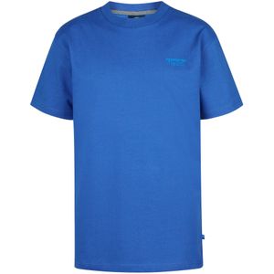 T-shirt - Korte Mouwen - Ronde Hals - Petrol - 100% Katoen