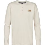 Petrol Industries - Shellview - T-shirt - Wit - Lange Mouwen