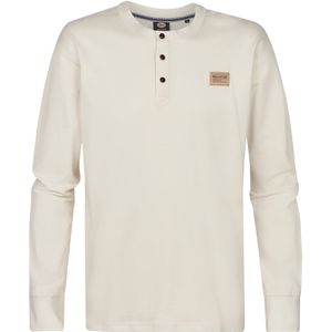 Petrol Industries - Shellview - T-shirt - Wit - Lange Mouwen