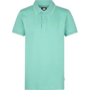 Petrol Industries - Jongens Klassieke Polo Castaway - Groen - Maat 116