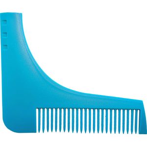 Baardkam Baard Trimmer - Baard Kam Beard Shaper - Baard Verzorging - Blauw